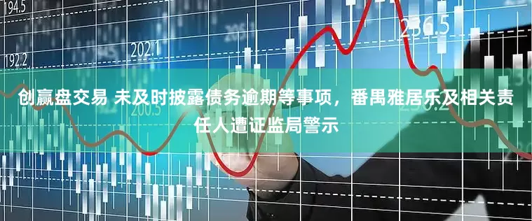 创赢盘交易 未及时披露债务逾期等事项，番禺雅居乐及相关责任人遭证监局警示